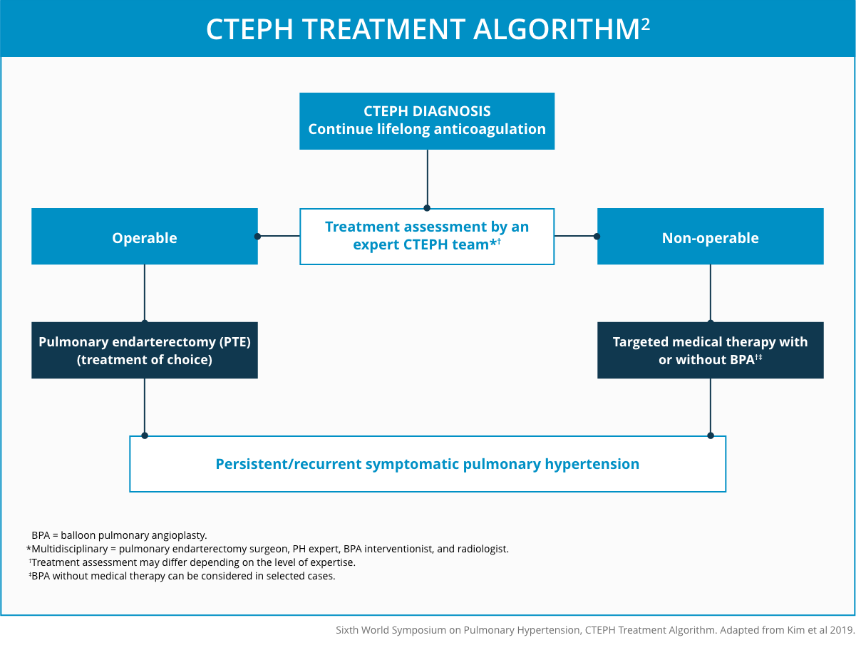 Sixth World Symposium on Pulmonary Hypertension CTEPH Treatment Algorithm Sixth World Symposium on Pulmonary Hypertension CTEPH Treatment Algorithm