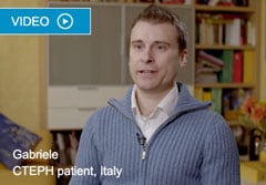 CTEPH patient video with Gabriele